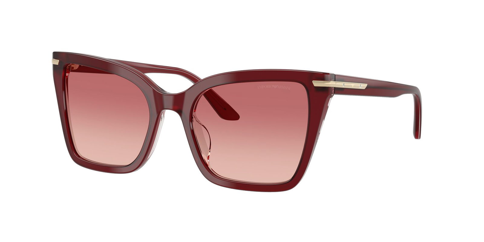 Emporio Armani Sonnenbrille in Bordeaux glänzend EA4273BU - Eyebar